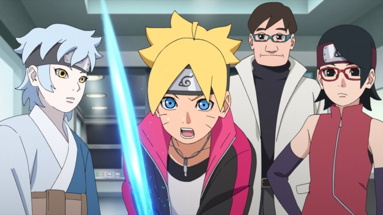 Boruto Next Generation EP 185 : Boruto end up using a chakra sword