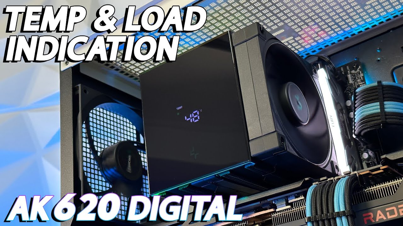DEEPCOOL AK620 DIGITAL — руководство по установке и тесты