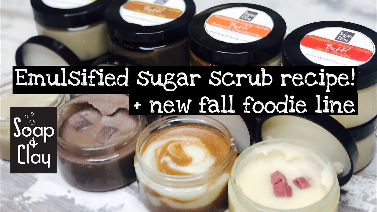 How to make emulsified sugar scrubs | Chocolate Chip Cookie Dough | Day 148/365