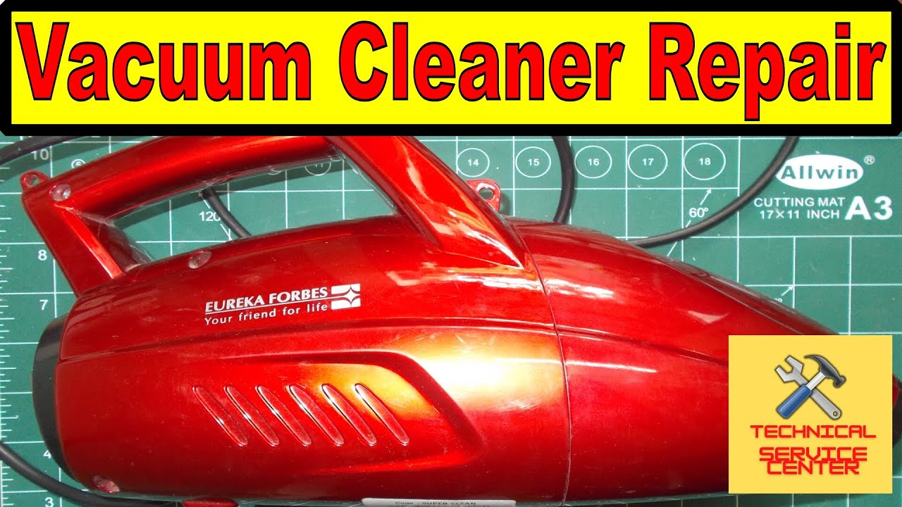 How to Live Repair a Burnt Chord on Your Eureka Forbes Handy Vacuum Cleaner