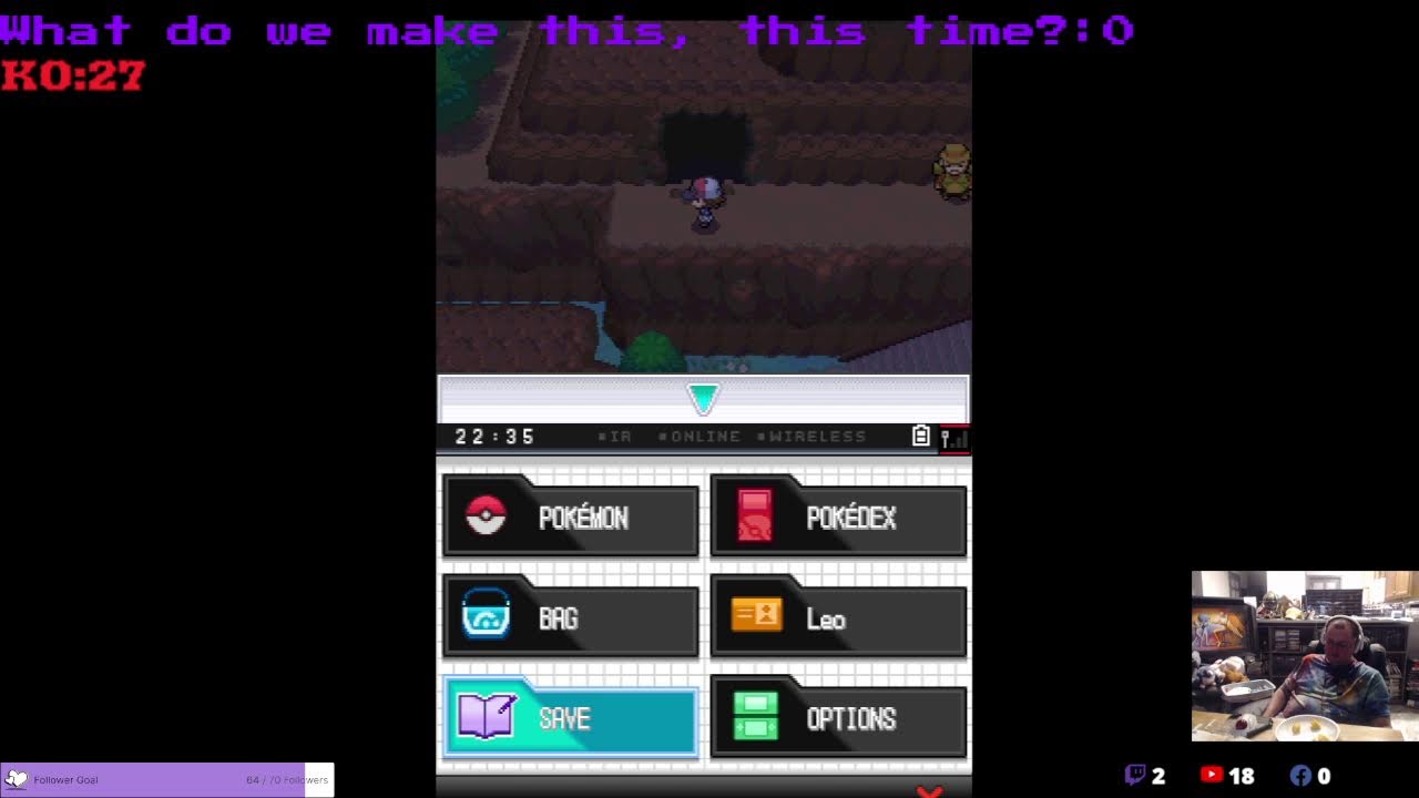 Pokemon White Day 8 Parsec Double Blind | Catching a Cobalion
