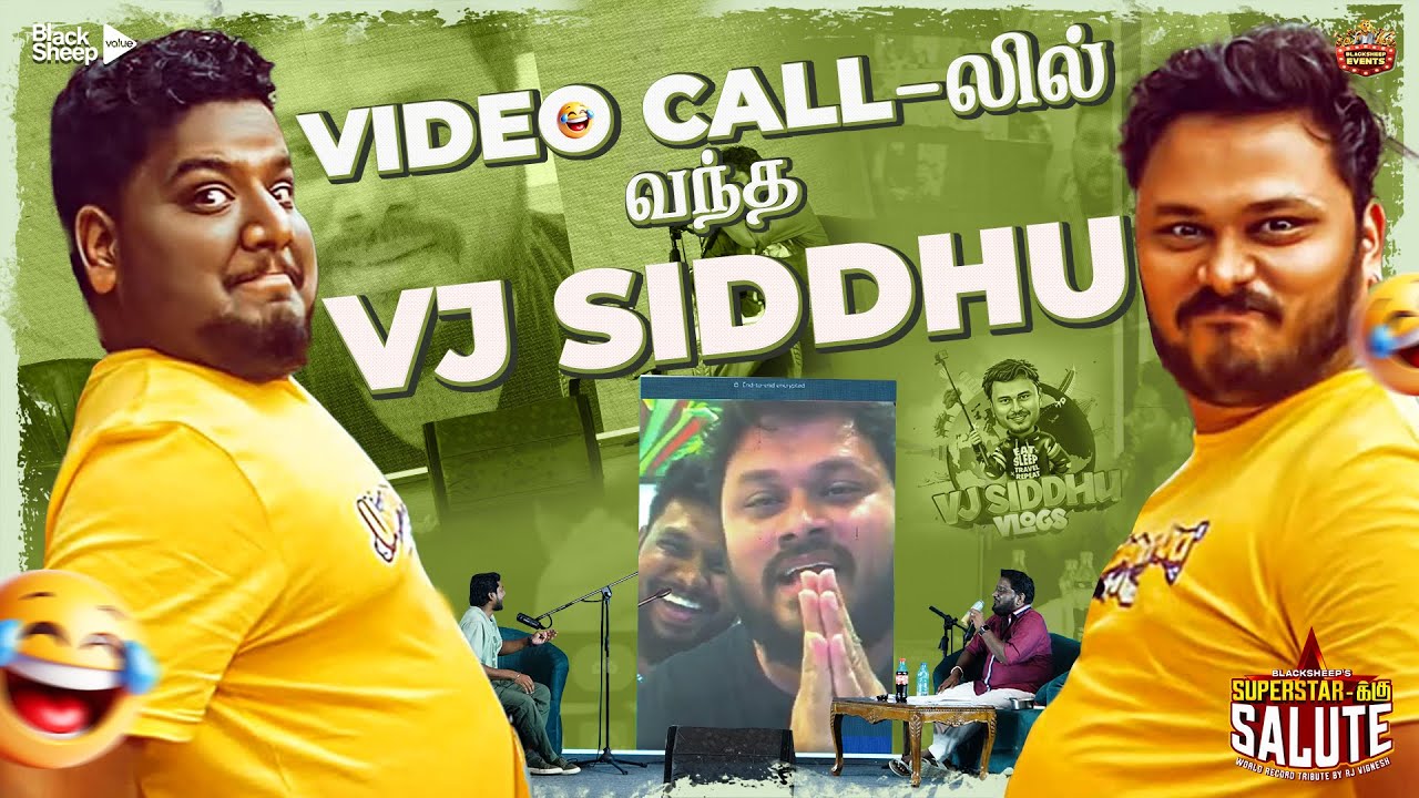Vj Siddhu vs Rj Vignesh 😂 100% Fun Guarantee | SUPER STARKKU SALUTE|50 HOURS NON - STOP LIVE PODCAST