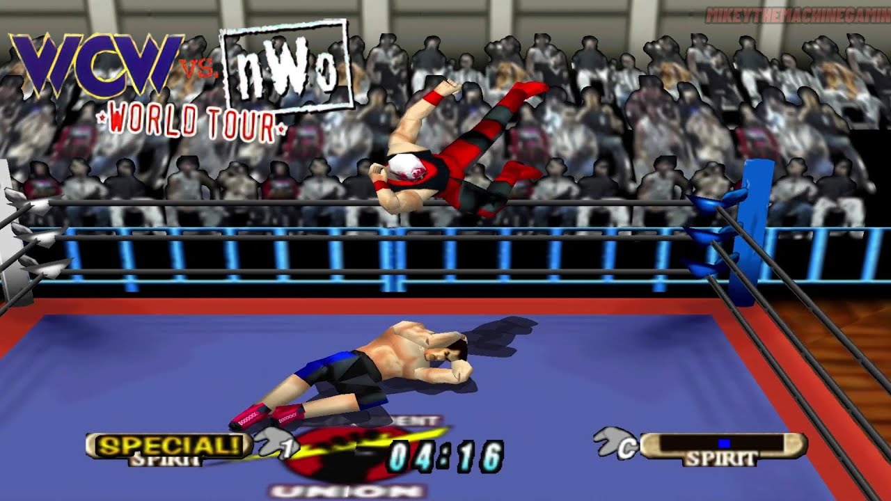 WCW vs. nWo: World Tour - IU Championship w/ The Claw (N64)