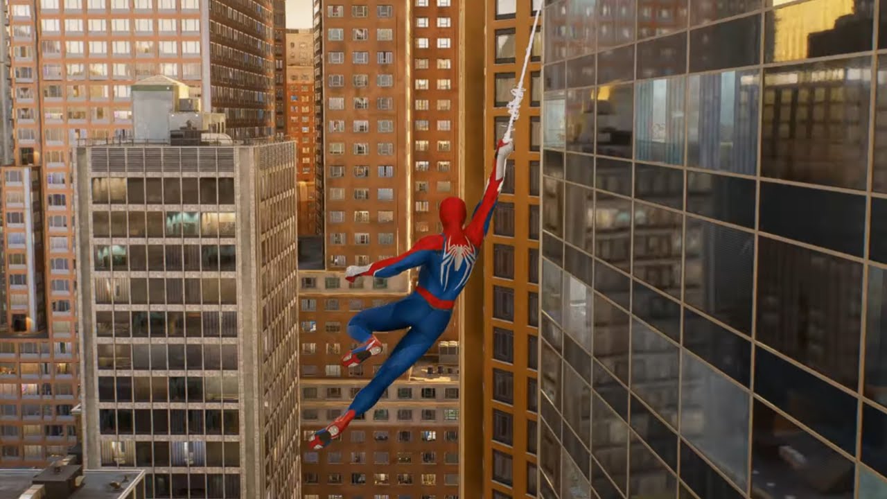 Marvel Spider-Man 2 Free Roam 4K | Smooth Web Swinging | Full of Action|  ٢ مارفل سبايدرمان  part-2