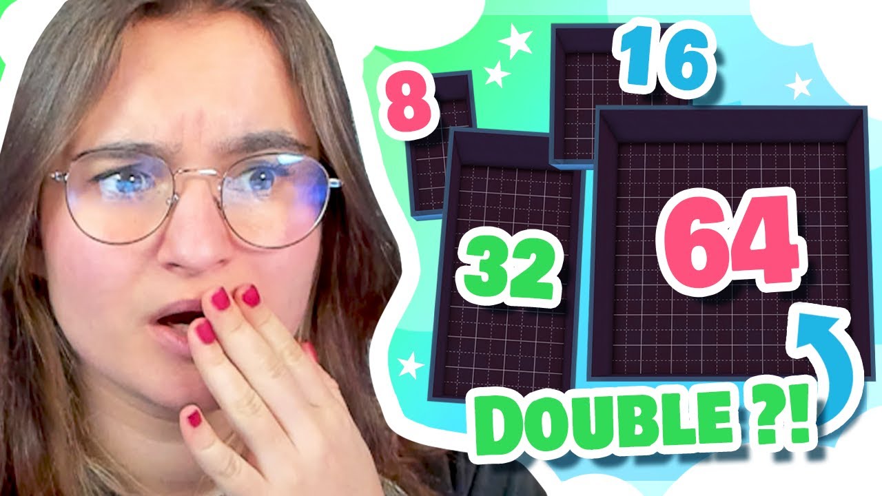 ☾ Construire une maison où chaque pièce DOUBLE de taille ?! 😱 | Challenge - Sims 4 ☽
