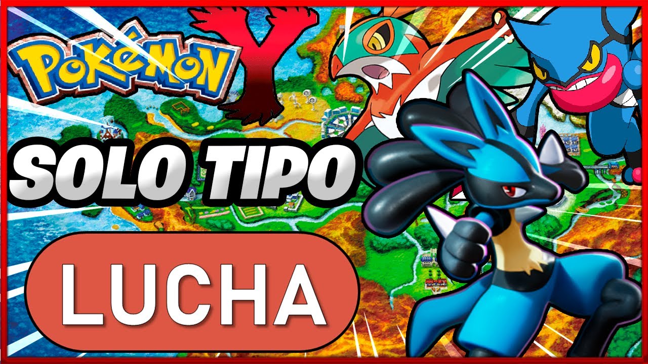POKE-RETO &iquest;ME PUEDO PASAR POK&Eacute;MON Y SOLO CON POKEMON TIPO LUCHA?