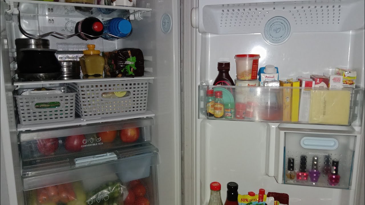 Fridge tour in Tamil |How to organize a small fridge | Fridge organization ideas | LG fridge