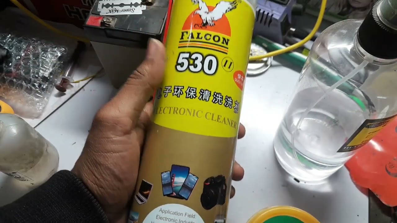 ये 3 चीजे Mobile Repairing में काम आयेगी । जानिए इनके Use। Acetone। Cleaner। Falcon।OCA Glue Cleaner