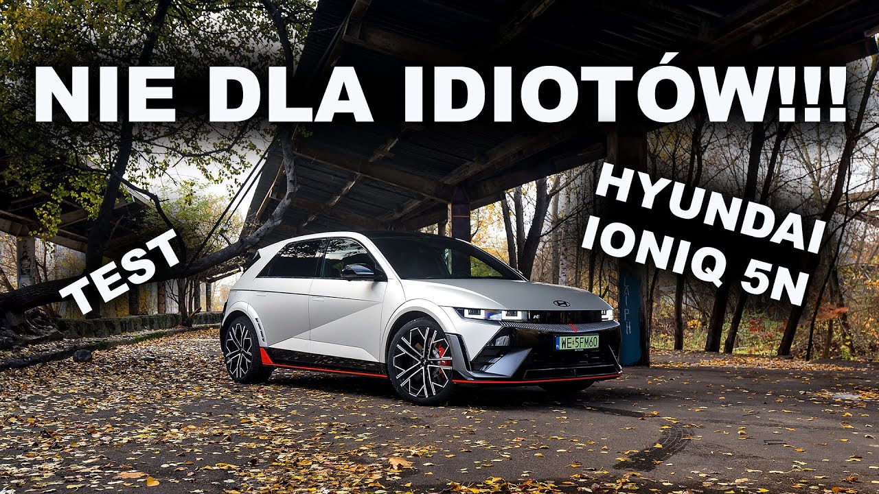 Hyundai Ioniq 5 N Performance 650 KM Test PL 2025 4K - nie dla idiot&oacute;w!