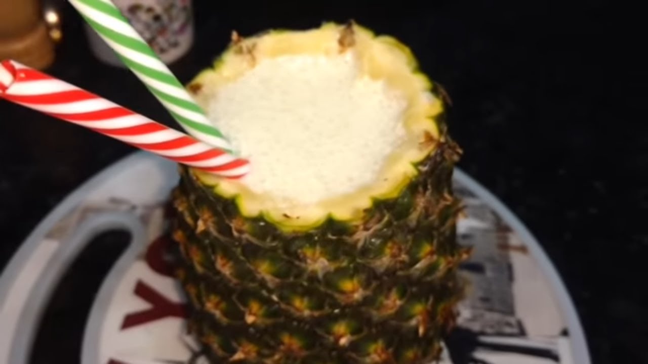Como Fazer  a melhor Batida de Abacaxi/ Drink