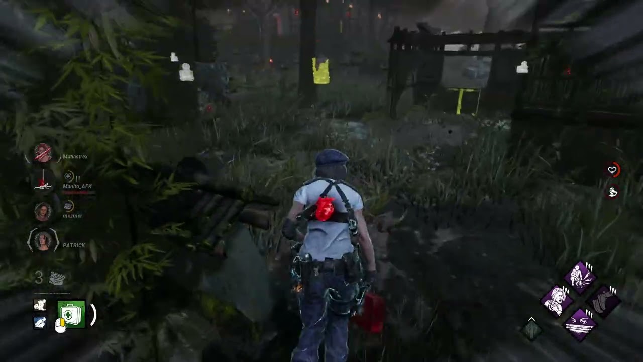 Dead by daylight Jill against The Nightmare