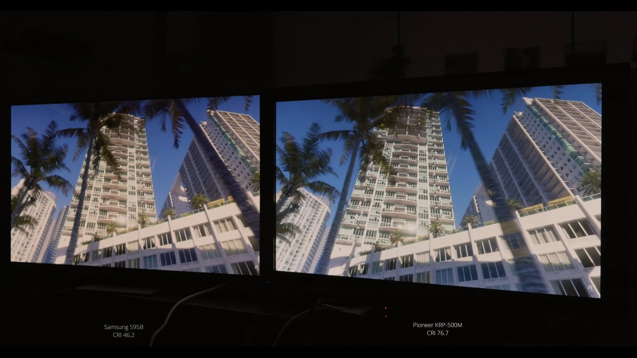 GTA VI Trailer Samsung S95B vs Pioneer KRP-500M