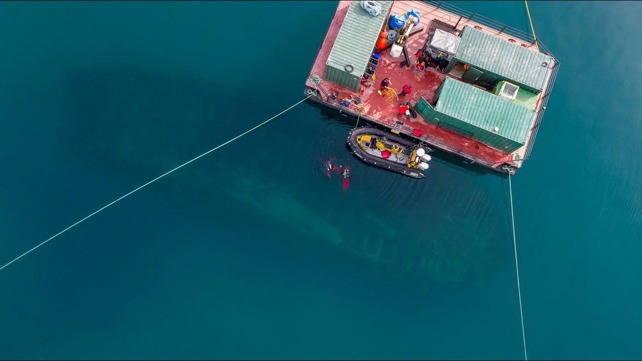 Parcs Canada explore l&rsquo;&eacute;pave du HMS Erebus et r&eacute;cup&egrave;re de nouveaux artefacts