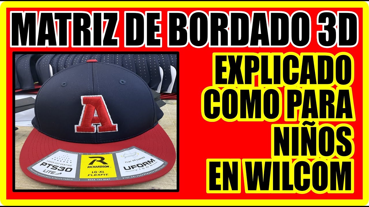 DIGITALIZACION O PONCHADO 3D EXPLICADO PARA NIÑOS CON WILCOM EMBROIDERY STUDIO