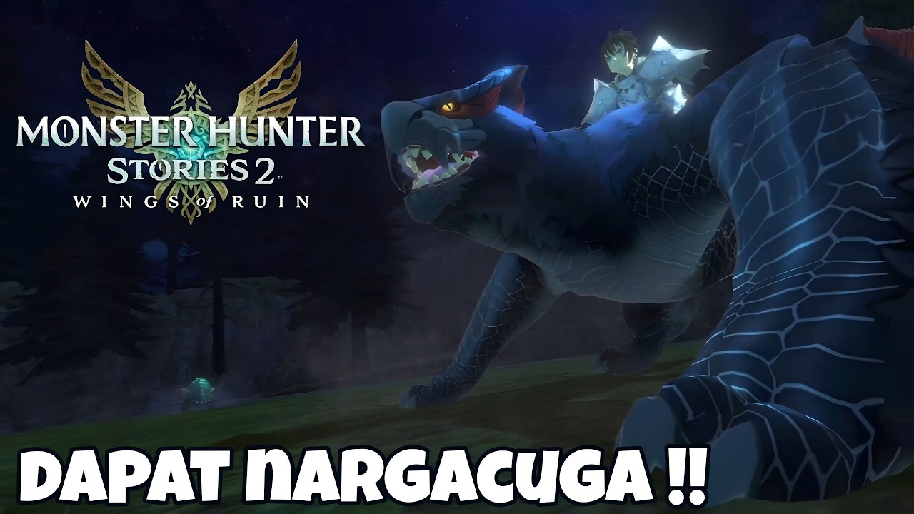 🔴LIVE | Akhirnya DAPAT NARGACUGA yang bisa stealth ! - Monster Hunter Stories 2 : Wings Of Ruin