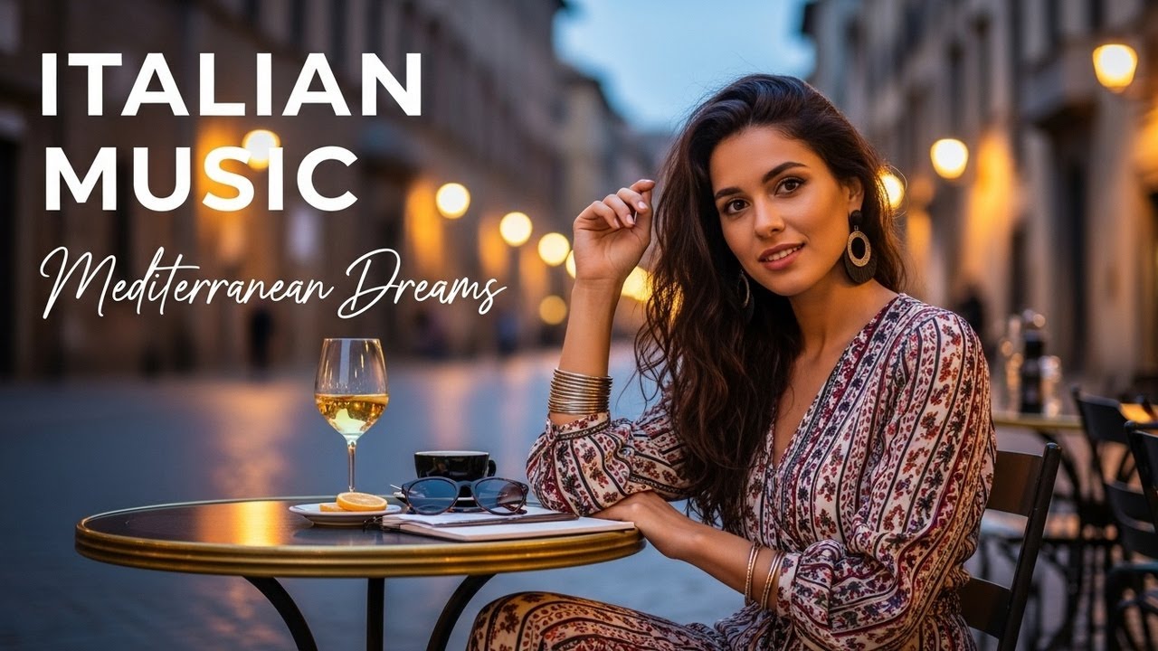🎶 Italian Vibes & Mediterranean Music 🎶 Scenic Coastal Italy & Lake Como Smooth Relaxing Presence