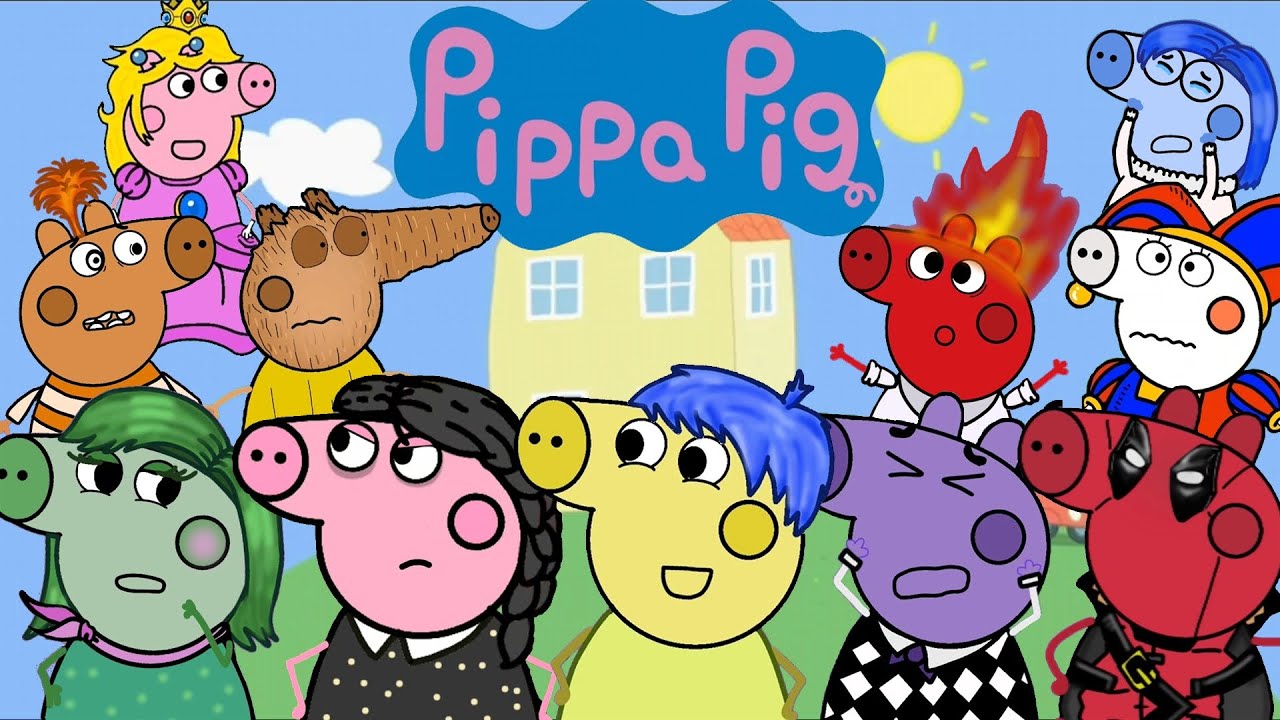 Pippa Pig (Animada) - TODOS LOS COSPLAYS DE PIPPA