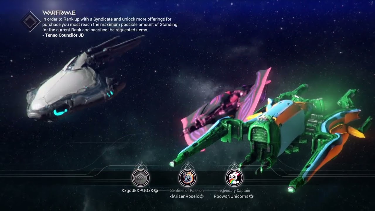 Warframe_Archon Hunt mission