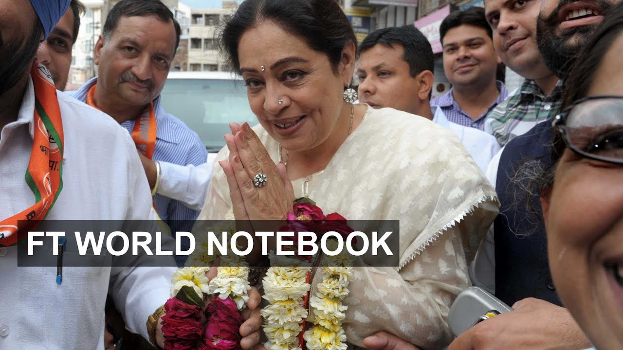 Bollywood stars are playing a large role in Indian politics