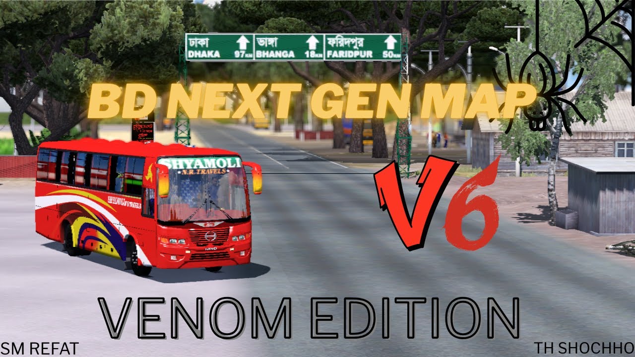 ETS2 | BD Next Gen Map V6 &ndash; Venom Edition (2025) | Official Update Preview