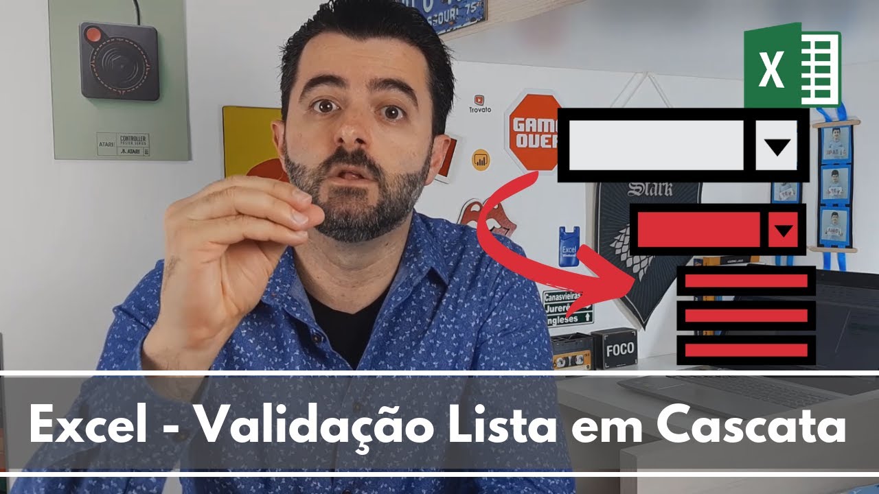 Excel - Validação com Lista em Cascata (Com dados da Web)