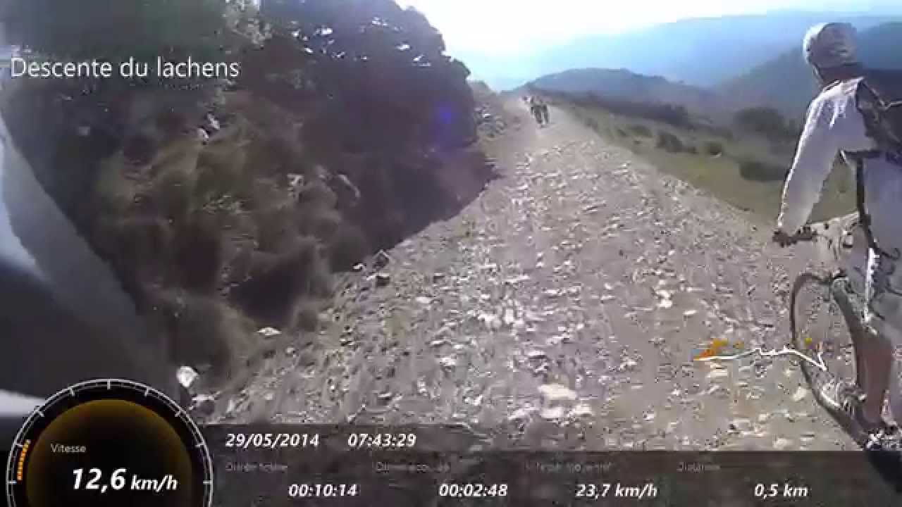 Descente du Mont Lachens 2014  - Lachens-mer 100Km