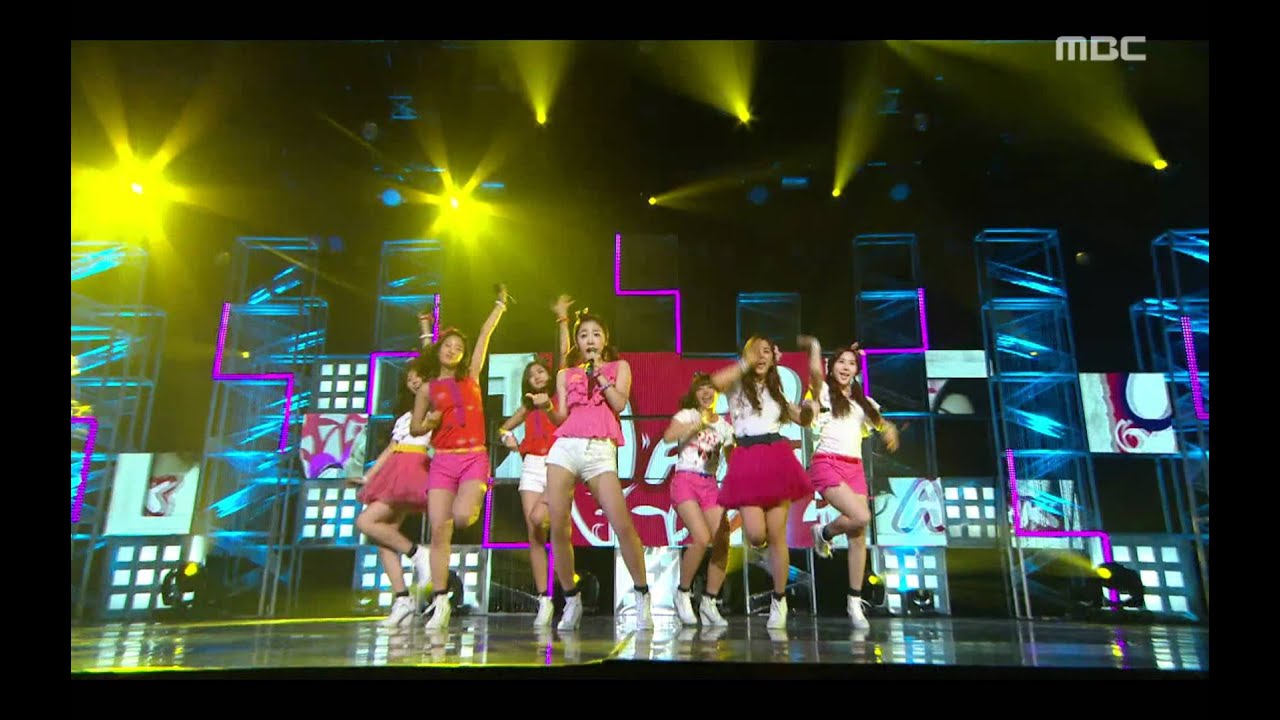 음악중심 - A Pink - It Girl, 에이핑크 - 잇 걸, Music Core 20110716