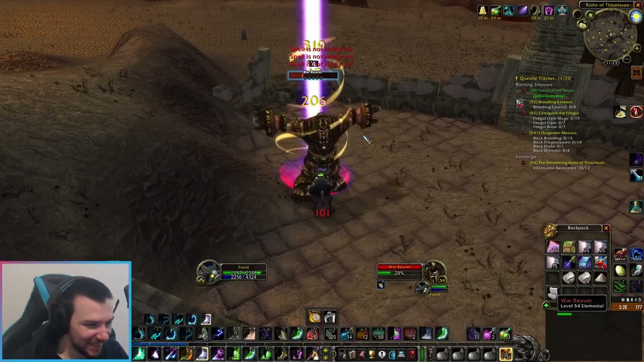 05/02/26 - WoW: The Hardcore Medley - Leveling Druid from 54 to 55
