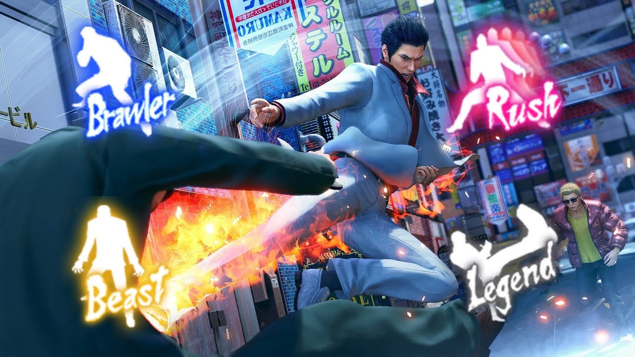 【Yakuza Kiwami 2】 Style Switching Rebalanced 2.50 Update【MOD】