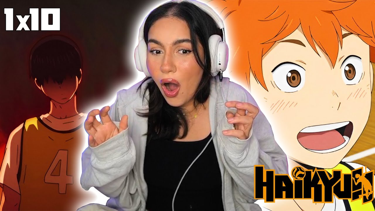 HEADSHOT!! 🤣🤣│ FIRST TIME Reaction to HAIKYUU S1 Ep 10