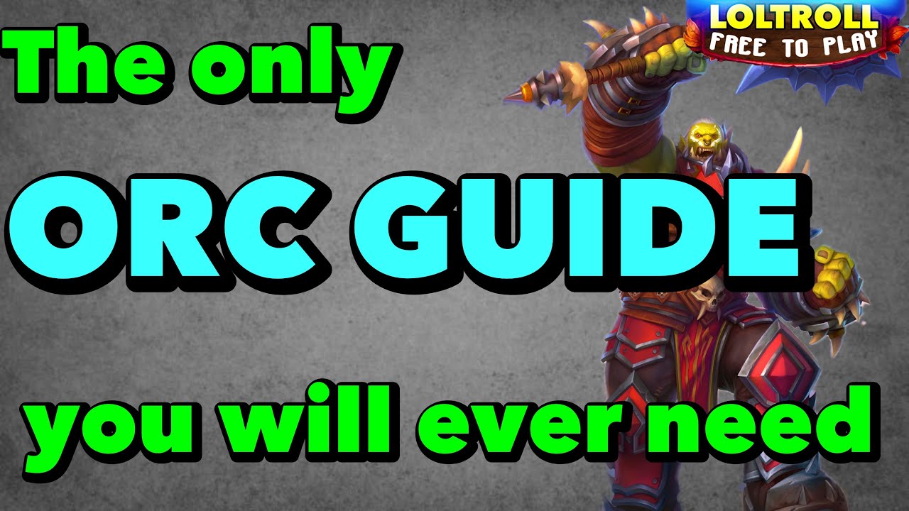 FULL ORC GUIDE in Hearthstone mercenaries