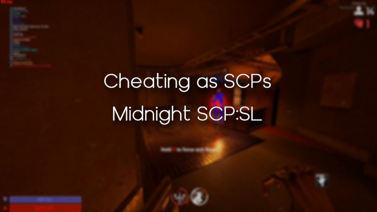 SCP:SL CHEATING | Wiping Waves As SCP