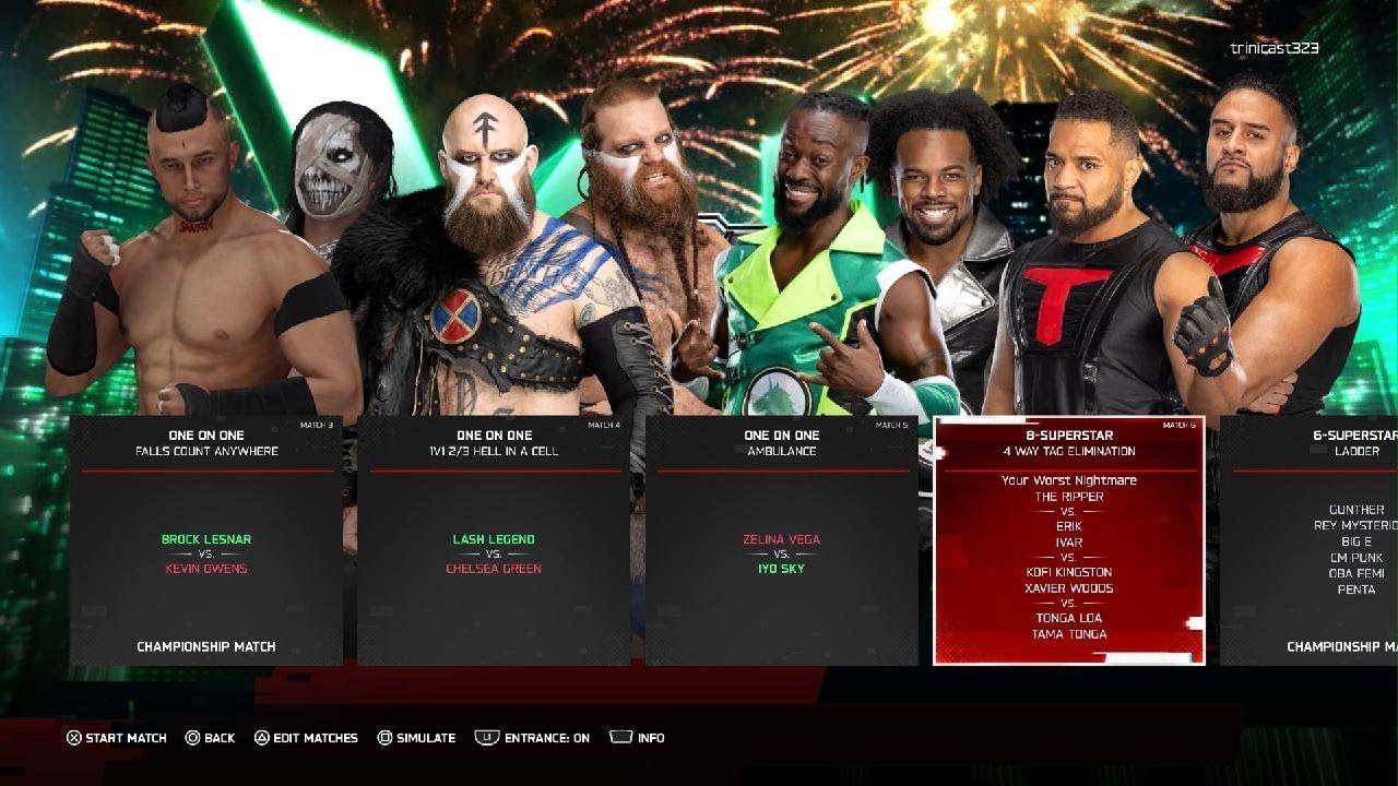 WWE 2K25_ The Bullies vs New Day vs MFT vs War Raiders