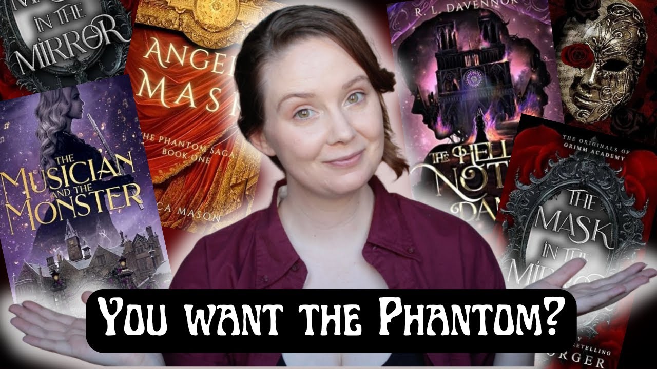Phantom of the Opera Retellings | Romance Readathon BOOK RECS