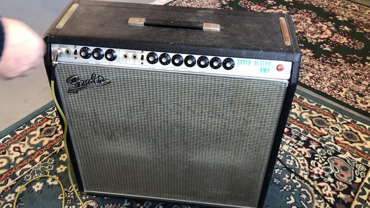 1969 Fender Super Reverb Amp