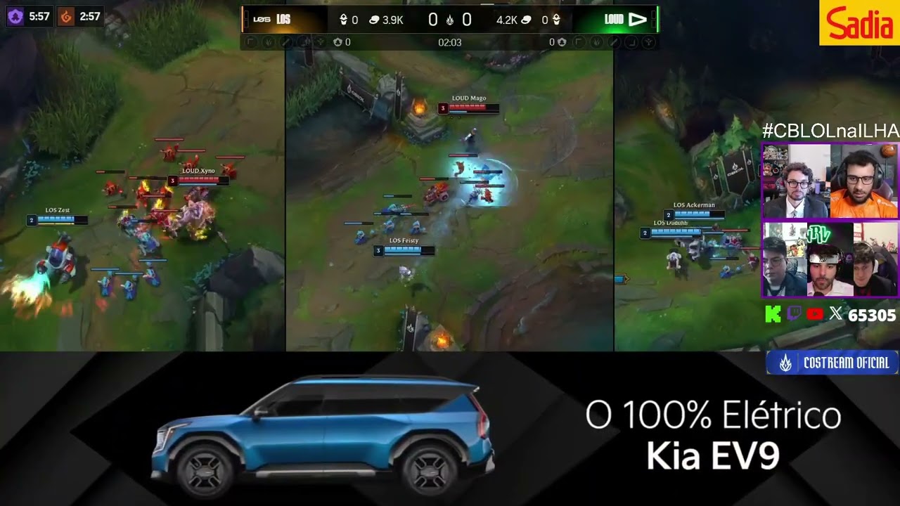 LOS x LOUD | Jogo 1 - MD3 | Playoffs - CBLOL Cup 2026 | Ilha das Lendas