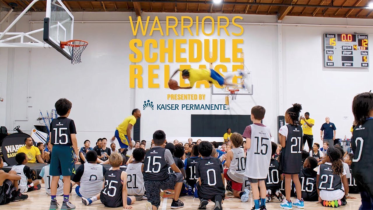 Warriors 2019-20 Schedule Release