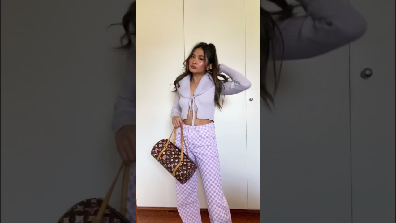 Styling my new spring bags 💜💚🧡