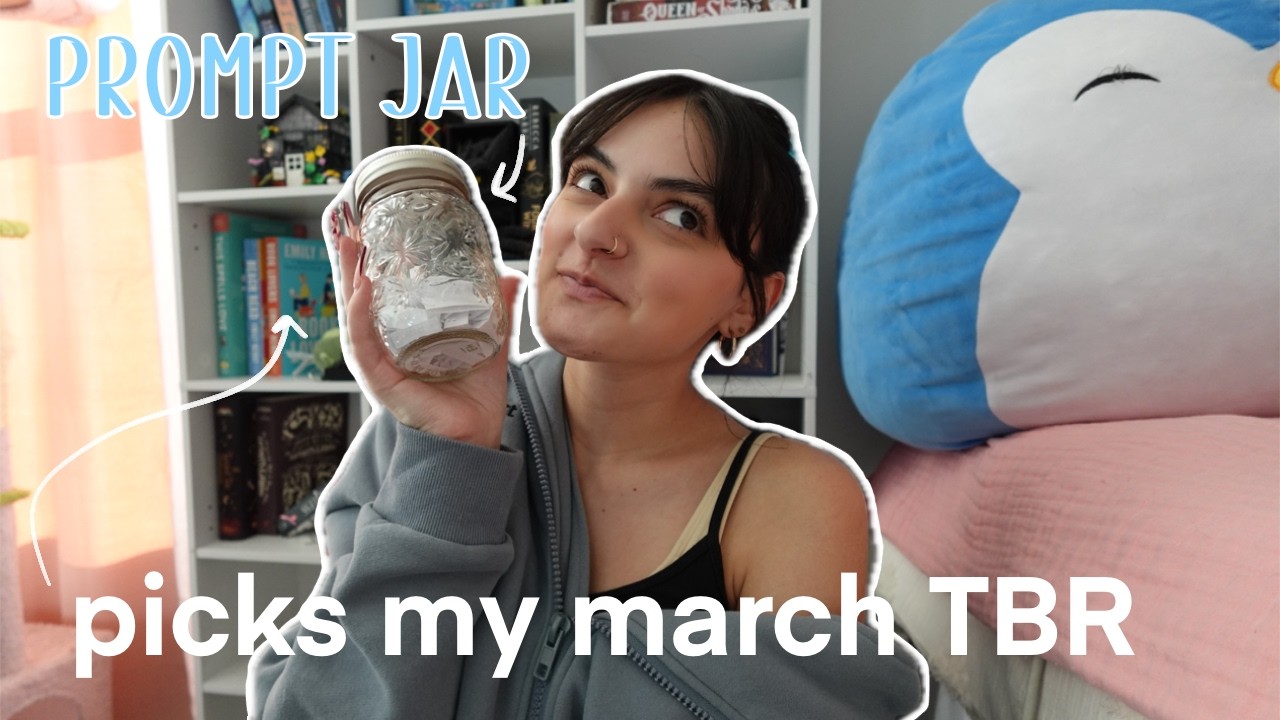 prompt jar picks my march TBR 🫙