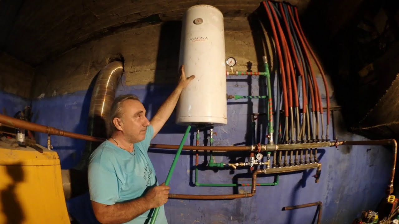 Μποιλερ (Boiler) διπλής ενέργειας κάθετο Θερμοσίφωνες - Θέρμανση και ζεστό νερό: Boiler Λέβητες
