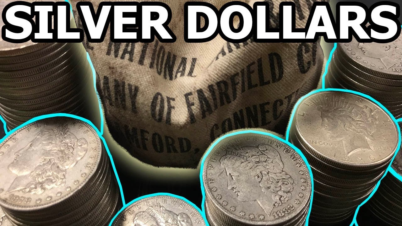 HUGE BAG OF UNSEARCHED MORGAN DOLLARS - Hunting Old Silver 'Big' Dollars!!