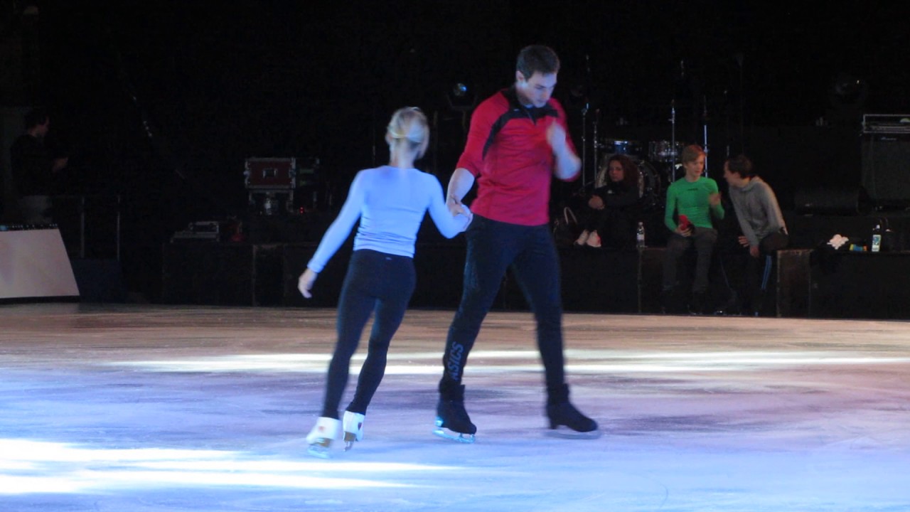 Savchenko / Massot practice -Un giorno per noi- Florence Ice Gala 29/04/17
