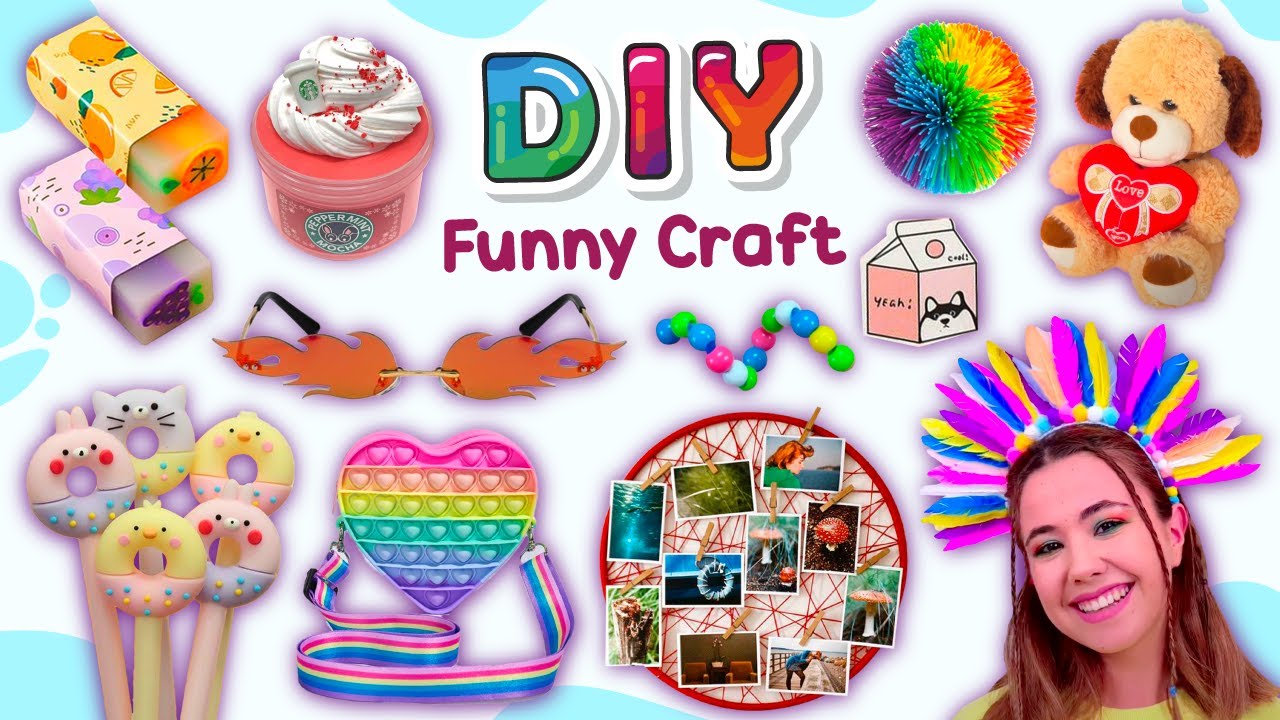 12 DIY Funny Craft You Can Make At Home: Everything You Need to Have Fun