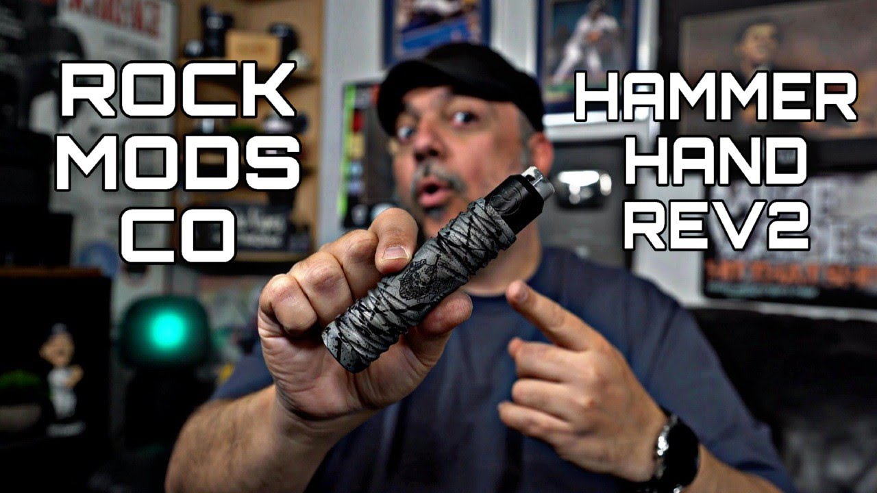 Rock Mods  Hammerhand rev2 21700 Mech Mod
