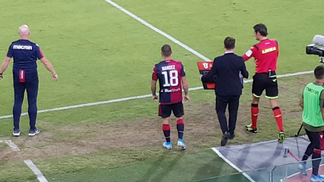 L''esordio di Nandez nel Cagliari