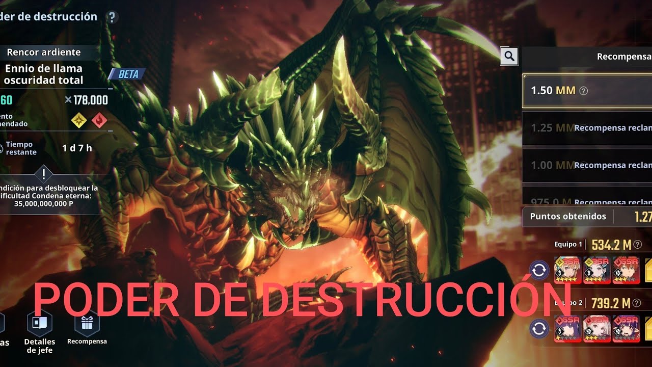PODER DE DESTRUCCIÓN PT FINAL!!!!! SOLO LEVELING ARISE 