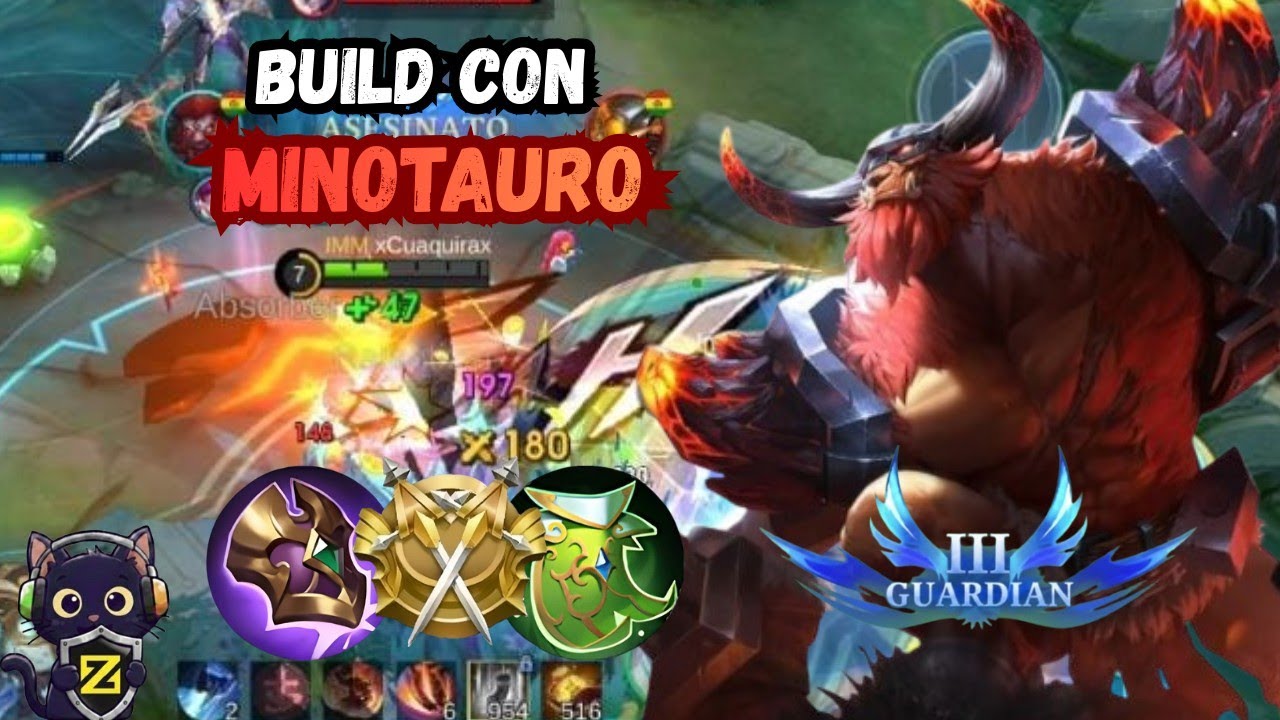 JUGAMOS CON MINOTAURO VS TODOS💪LA FURIA DEL TORO🐮|#mobilelegends 