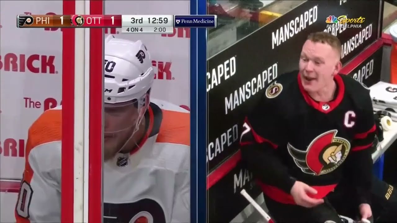 Brady Tkachuk Yells 