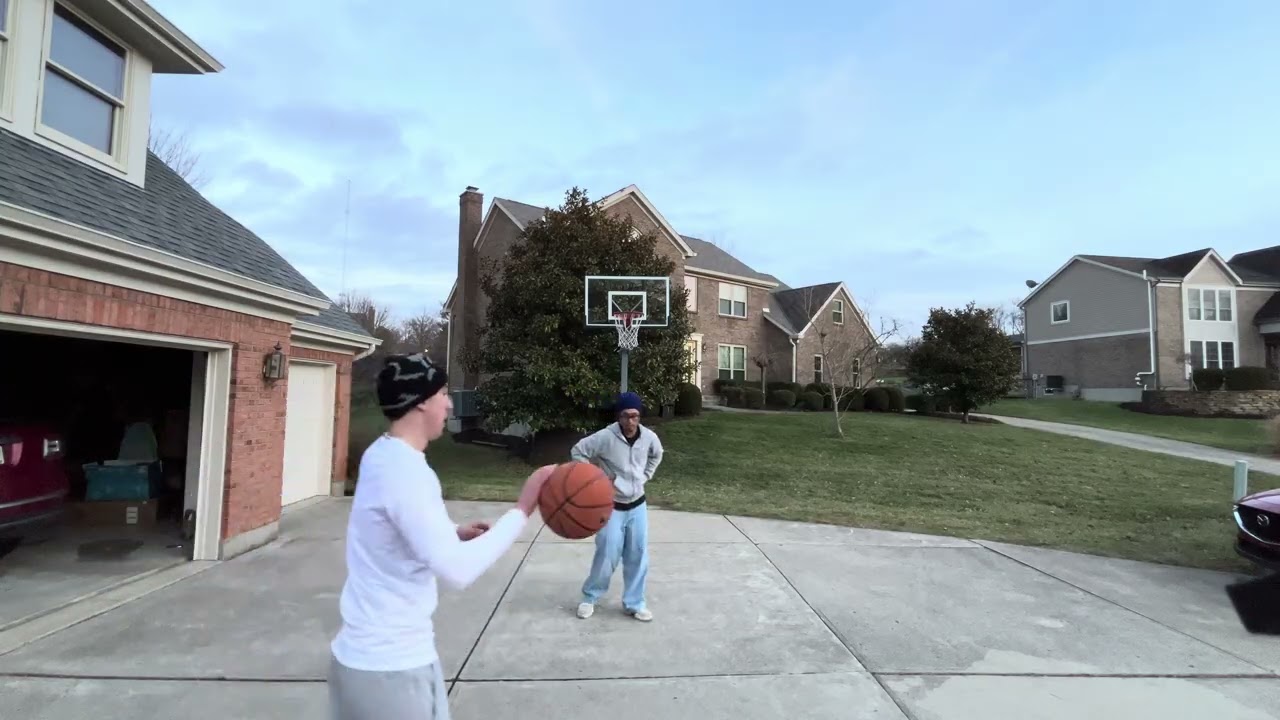 1v1 Basketball Game 2 (Raw Footage)