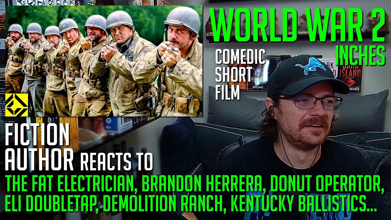 THE FAT ELECTRICIAN and more - World War 2 Inches - Comedic Short Film | Fiction Author Reacts